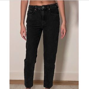 Black Mom Jeans from Garage